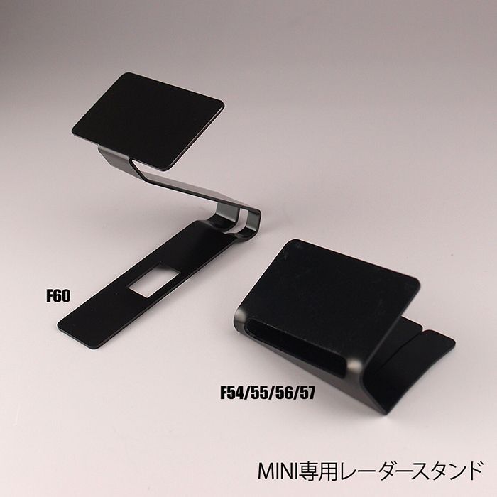 ナビ男くん｜オリジナルMINI専用レーダースタンド使用。レーダー探知機